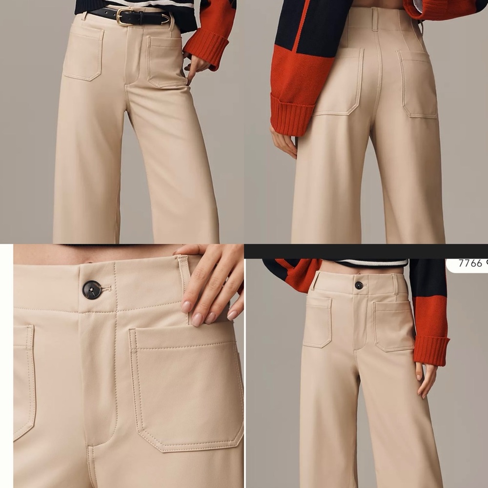 Anthropologie Wide-Leg Pants